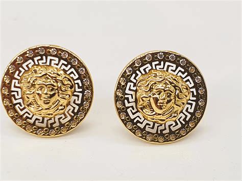 Versace Pendientes Hombre 